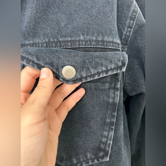 Zara Oversized Denim Jacket, size M - Picture 7 of 9